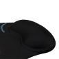 Mouse Pad Tappetino Ergonomico Per Mouse Vultech MP-02N Nero Mouse Pad Tappetino Ergonomico Per Mouse Vultech MP-02N Nero