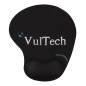Mouse Pad Tappetino Ergonomico Per Mouse Vultech MP-02N Nero Mouse Pad Tappetino Ergonomico Per Mouse Vultech MP-02N Nero