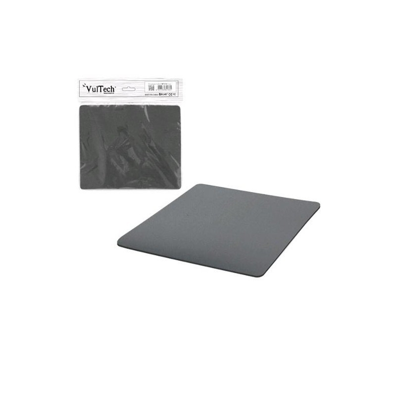 Mouse Pad Tappetino Per Mouse Vultech MP-01G Grigio Mouse Pad Tappetino Per Mouse Vultech MP-01G Grigio