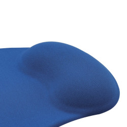 Mouse Pad Tappetino Ergonomico Per Mouse Vultech MP-02B Blu