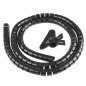 Spirale Avvolgi Cavo Flessibile Vultech 1.5 Mt SN21505 Spirale Avvolgi Cavo Flessibile Vultech 1.5 Mt SN21505