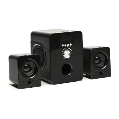 Speaker 2.1 Platinet MicroSD/USB/Radio/Bluetooth con Telecom