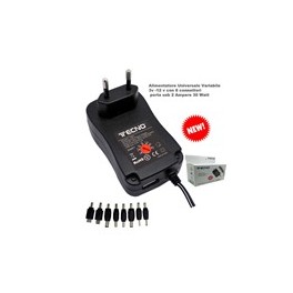 Alimentatore Universale variabile 3-12v 30w-7029 TN-UNIV-30W