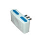 Adattatore presa quadrupla 16A/250V Max 1500W Adattatore presa quadrupla 16A/250V Max 1500W