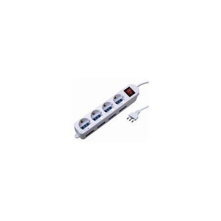 Multipresa 12 posti 8 Ingressi Spina Italiana   4 Schuko  B