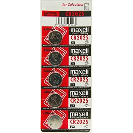 Pila al litio Maxell CR2025 3V blister da 5PZ