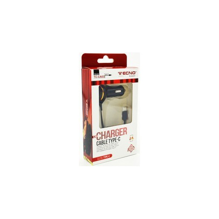 Caricatore rapido per auto 12 24V - 2,4A Type C