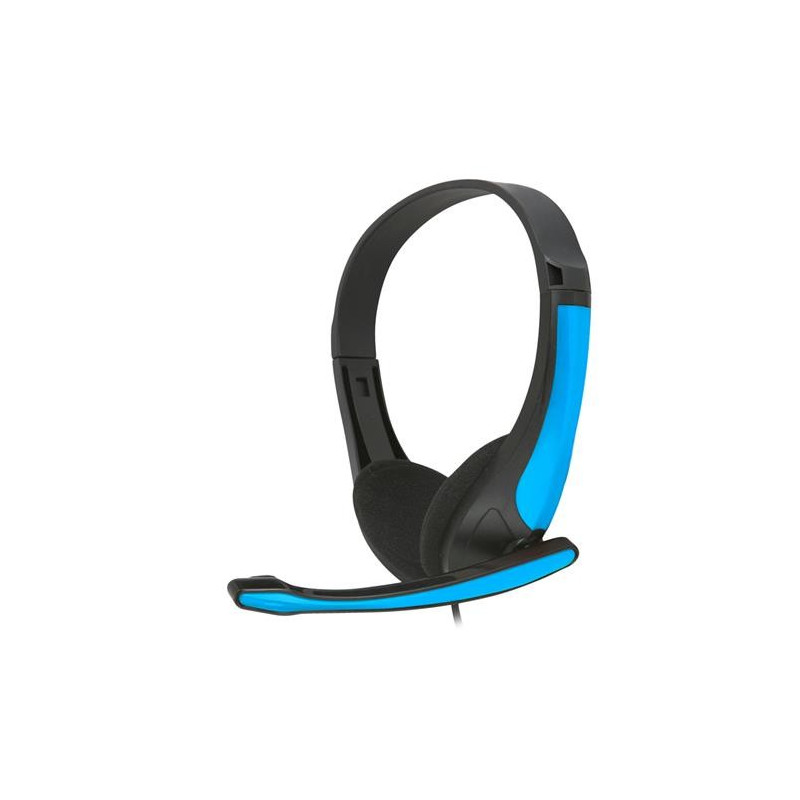 Cuffie stereo con microfono 4088 Blu