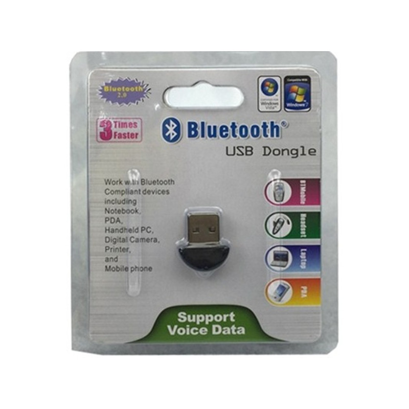 Adattatore Bluetooth Usb Dongle V. 2.0 EDR 3Mbps TR-26288