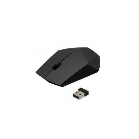 Mouse OM-413WB Wireless 2,4GHz 1200dpi Nero Diamante