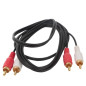 Cavo Audio 1,5Mt 2RCA To 2RCA Plug Cavo Audio 1,5Mt 2RCA To 2RCA Plug
