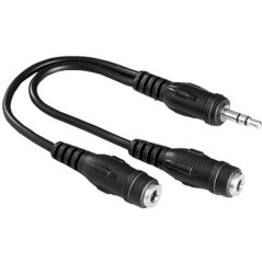 Adattatore 2 Jack - 3,5mm  M   2 3,5mm  F TR-4800