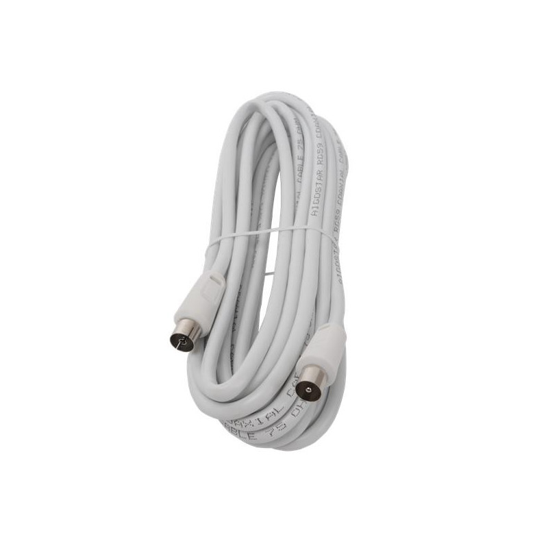 Cavo Coassiale Per Antenna TV 5Mt. Cavo Coassiale Per Antenna TV 5Mt.