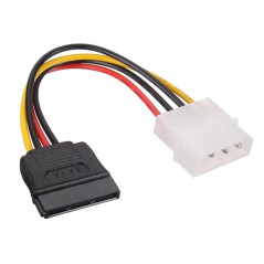 Cavo Adatt  Alimentazione Sata Molex M 4 Pin to Sata F