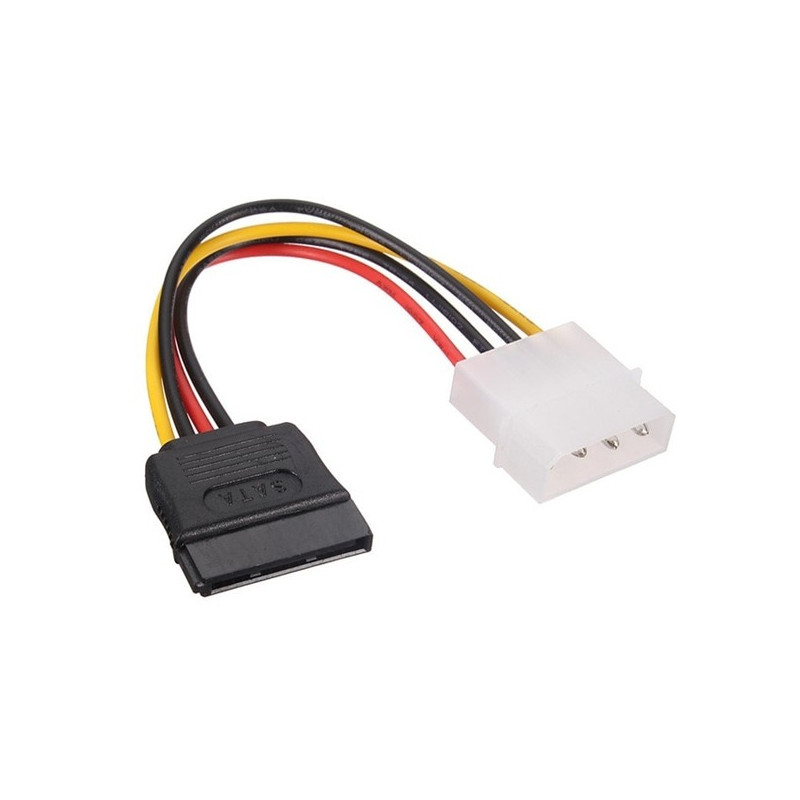 Cavo Adatt. Alimentazione Sata Molex M 4 Pin to Sata F