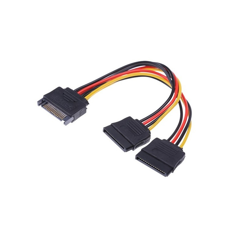 Cavo sdoppiatore alimentazione Sata to 2Sata 6512 / MF15PIN