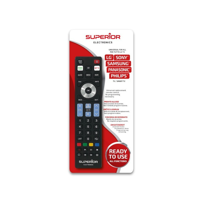 Telecomando Universale per TV e Smart TV varie marche Telecomando Universale per TV e Smart TV varie marche