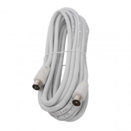 Debflex 147321 Cavo Elettrico H05VV-F 3G 2,5 Mm², 10 Metri, Bianco - Per Alimentazione E Collegamenti Elettrodomestici