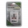 Power Travel Adaptor 220-250V 4 in 1 con 2 porte USB