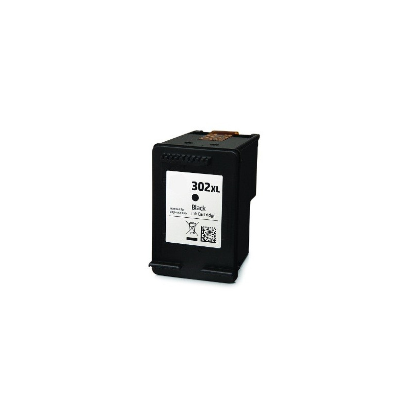 Cartuccia Comp. Rig. HP 302XL / F6U68AE Nero Nuova Versione Cartuccia Comp. Rig. HP 302XL / F6U68AE Nero Nuova Versione