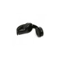 Cuffie stereo con microfono pieghevoli mini jack+USB Nero