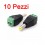 Connettore DC Maschio 2 1 per Alimentazione Telecamera 10PZ