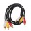 Cavo Audio Video Stereo 3 rca to 3 rca 1,5 metri