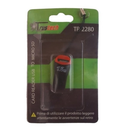 Lettore Card Reader USB To Micro SD TR-2280