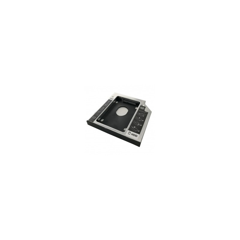 Adattatore per Notebook da CDROM/DVDROM a HDD/SSD 12,7mm