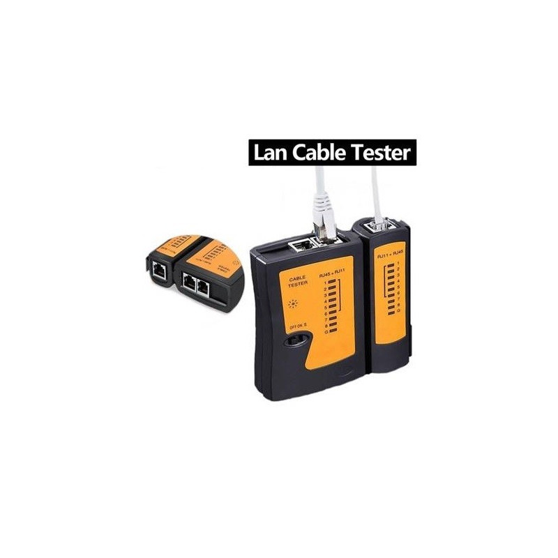 Tester per Cavi Di Rete LAN RJ45 RJ11 RJ12 CAT5 CAT6 UTP