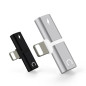 Adattatore 2in1 Lightning Maschio 1 Audio Jack Femm 1 Ligtni