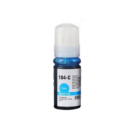 Inchiostro per Epson 70ml C13T00P240 Ciano 104C