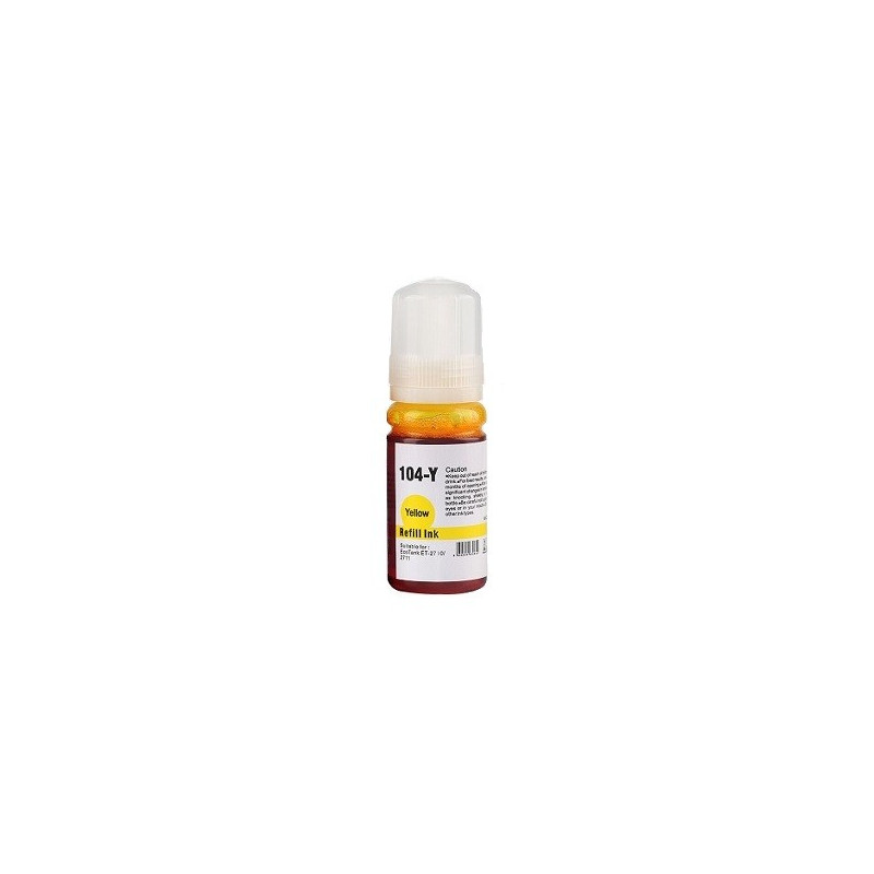 Inchiostro per Epson 70ml C13T00P440 Giallo / 104Y