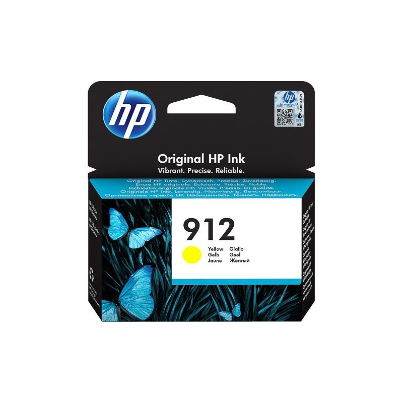 Cartuccia HP 912 3YL79AE Giallo Cartuccia HP 912 3YL79AE Giallo