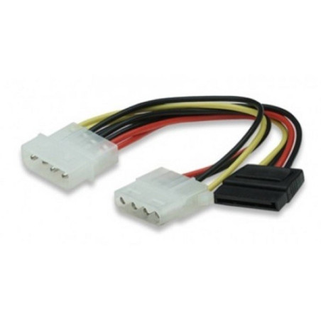 Cavo Molex M4 Pin to Sata F15 Pin Molex M4 Pin 15cm TR-6510