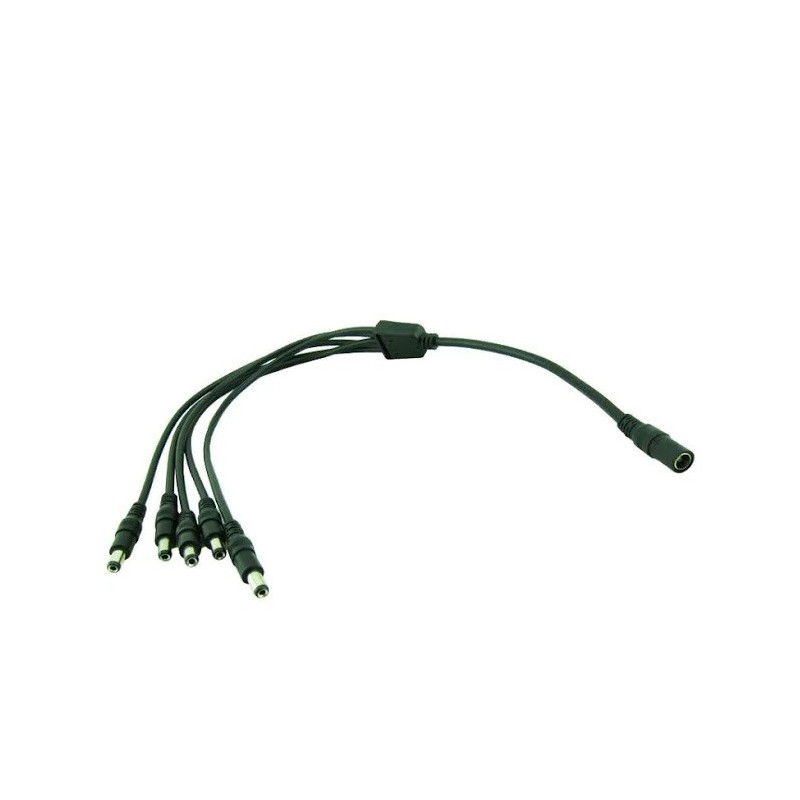 Cavo Splitter di Alimentazione telecamere 1IN / 5OUT TR-6669