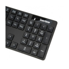 Kit Tastiera e Mouse Wireless Vultech KM-831W 1600dpi 2 4GHz