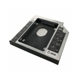 Adattatore per Notebook da CDROM DVDROM a HDD SSD 12,7mm