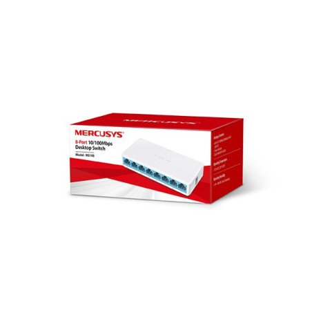 Mercusys Switch 8 Porte Fast Ethernet 10/100 MS108