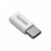 Adattatore Vultech ADP-01P Micro USB to type C Plastica Bian