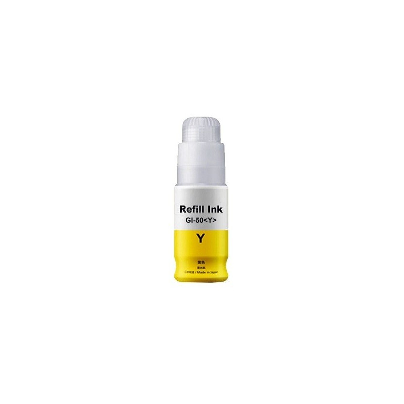 Inchiostro per Canon 70ml Giallo / GI50Y Inchiostro per Canon 70ml Giallo / GI50Y