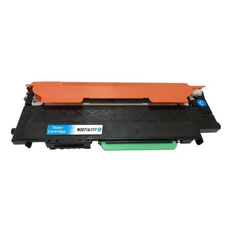 Toner Laser Comp Rig HP W2071A 117A Ciano Con Chip