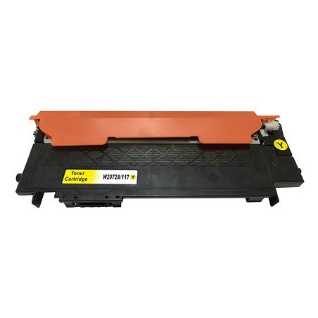 Toner Laser Comp Rig HP W2072A 117A Giallo Con Chip