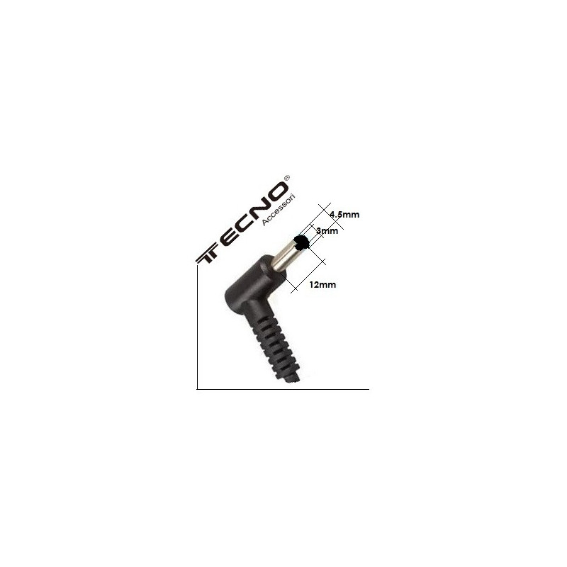 Alimentatore per Notebook HP 19,5V - 2,31A - 45W / 7062 Alimentatore per Notebook HP 19,5V - 2,31A - 45W / 7062