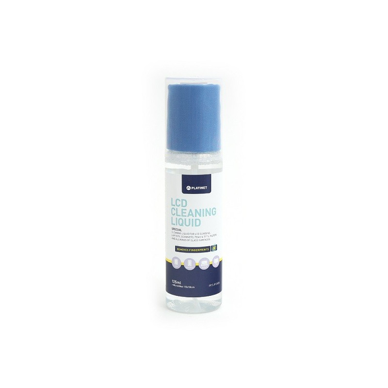 Kit Pulizia per LCD e Touch Screen 125ml + Microfibra 15*18 Kit Pulizia per LCD e Touch Screen 125ml + Microfibra 15*18