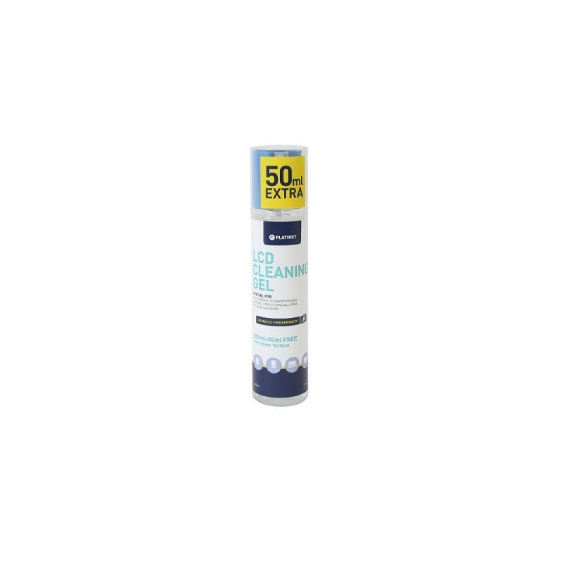 Kit Pulizia Gel per Schermi 250ml+50ML Om + Microfifra 15*18 Kit Pulizia Gel per Schermi 250ml+50ML Om + Microfifra 15*18