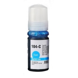 Inchiostro per Epson 70ml C13T00P240 Ciano 104C