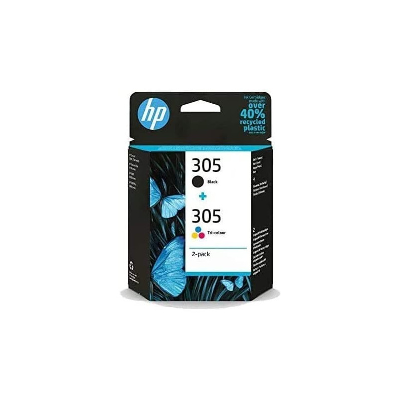 Multipack Cartucce HP 305 Nero e Colore 6ZD17AE Multipack Cartucce HP 305 Nero e Colore 6ZD17AE