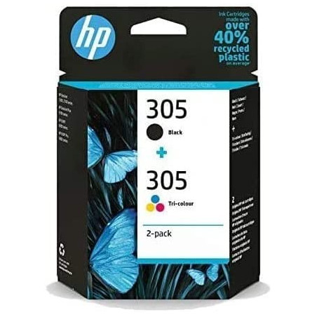 Multipack Cartucce HP 305 Nero e Colore 6ZD17AE