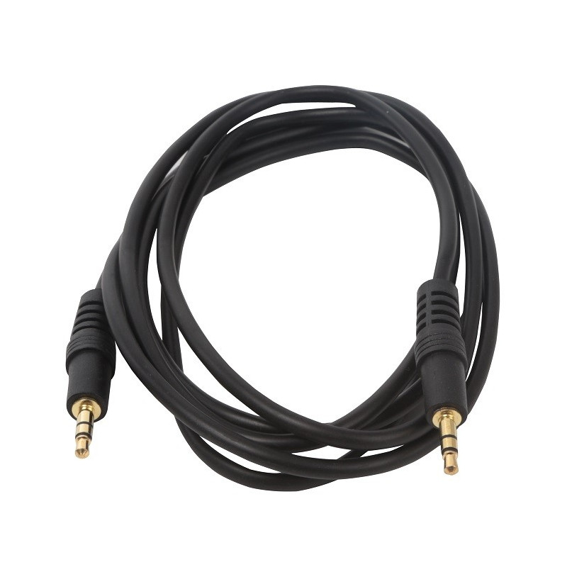 Cavo audio 1,8m nero